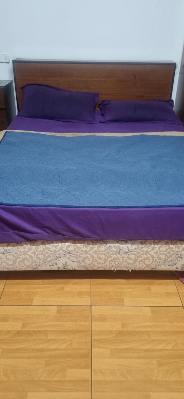 Khobar, Furniture, SAR 500,  King Size Bed With 2 Side Tables