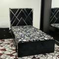SAR 699,  Bedroom Furniture Set For Sale | Bed, Wardrobe, Side Table & Dressing Table