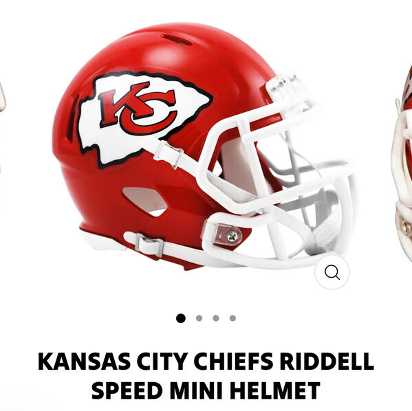 New York, Business, Emmett Johnson Signed Chiefs Mini Helmet | Certified