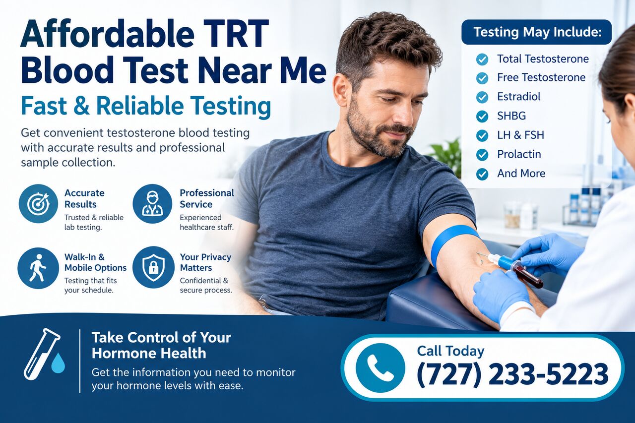 New York, Health, Affordable TRT Blood Test Near Me &ndash; Fast & Reliable Testing