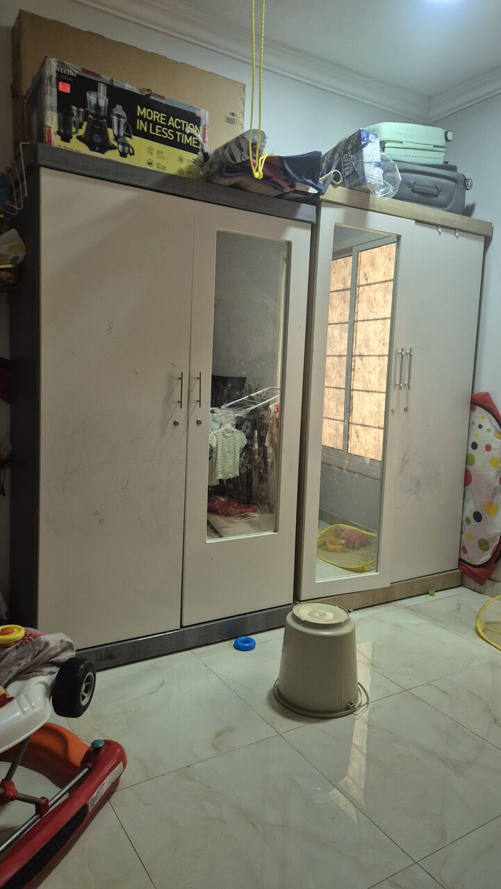 Dammam, Furniture, SAR 700,  Two Wooden Wardrobes For Sale