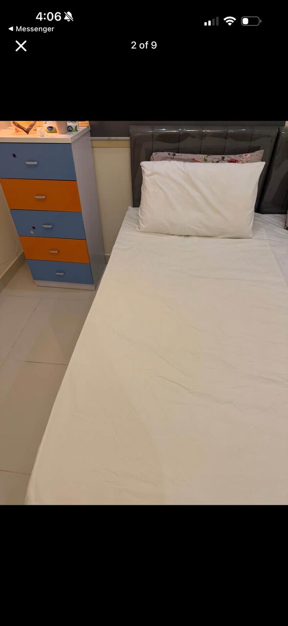 Jeddah, Furniture, SAR 600,  2 Single Beds With 2 Foams (Like Brand New Barely Used)