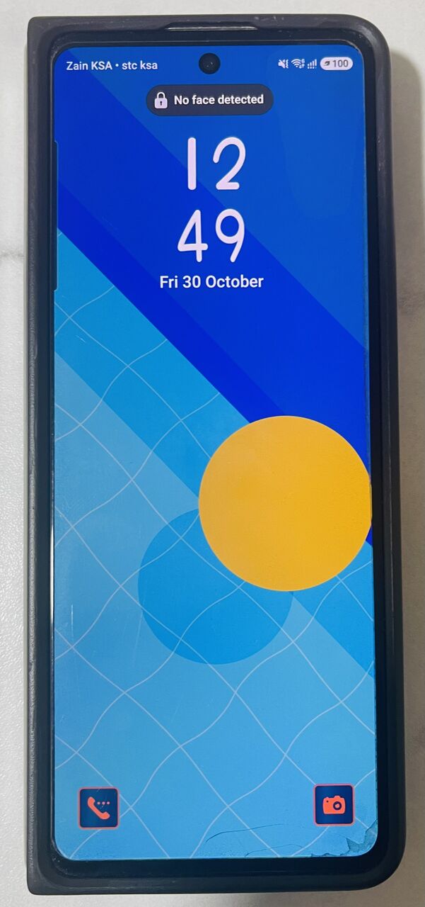 Dammam, Mobile Phones, SAR 2450,  Samsung Galaxy Z Fold 5 &ndash; 512GB - White Color