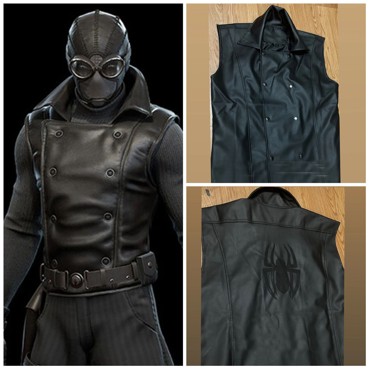 New York, Clothing & Accessories, USD 149,  Spider Man Noir Vest &ndash; Get The Classic Dark Superhero Look!