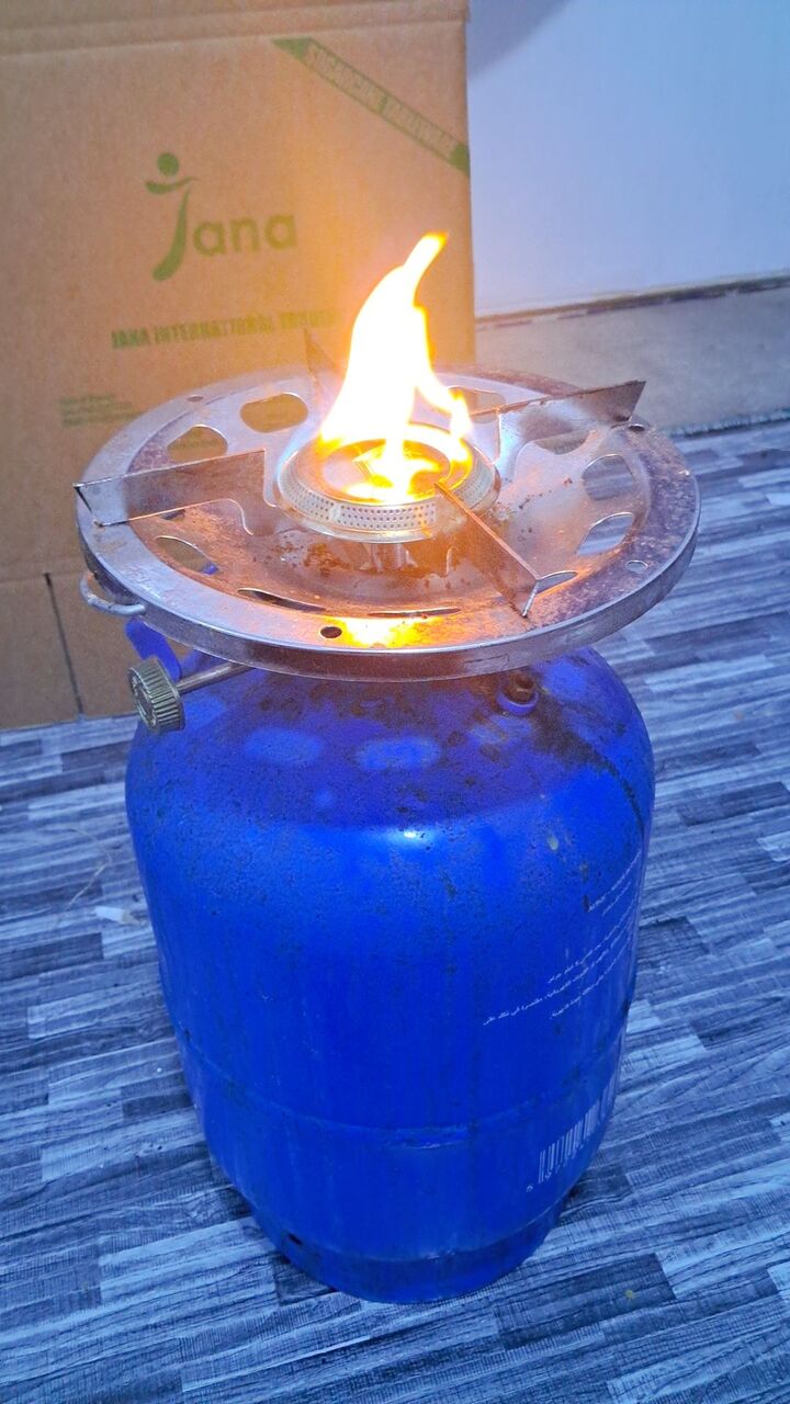 Jeddah, Furniture, SAR 150,  Cooking Gas Cylinder With Stove - Portable